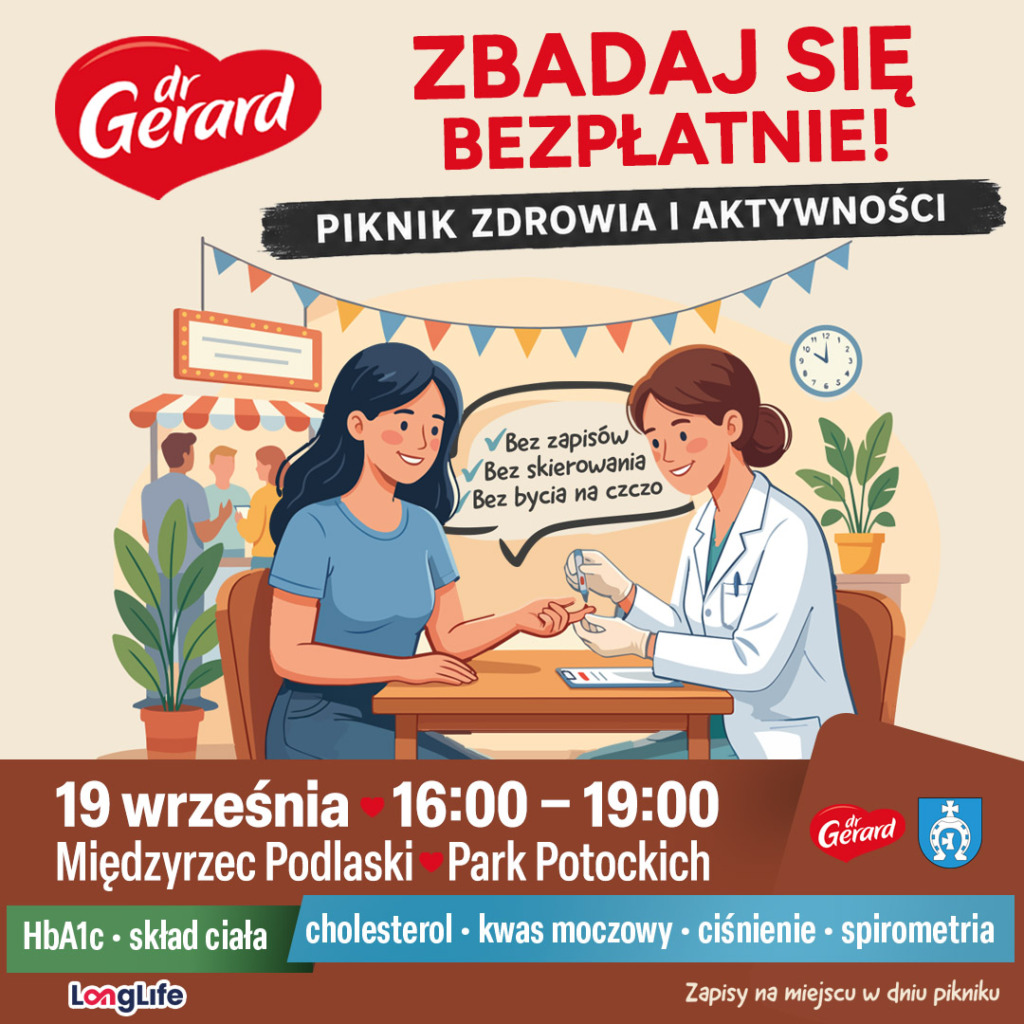 Piknik Zdrowia i Aktywności w Międzyrzecu. Bezpłatne badania i sport w Parku Potockich