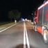 Fotografia opublikowana przez KMP Biała Podlaska w materiale o tragicznym wypadku na DK2 w Rogoźniczce.