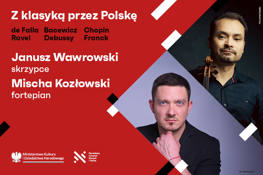 Klasyka zabrzmiała w Wisznicach. Wawrowski i Kozłowski wystąpili przed publicznością