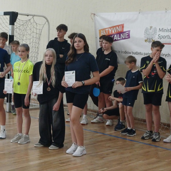 Uczestniczki IV turnieju Grand Prix 2026 w tenisie stołowym w Międzyrzecu Podlaskim