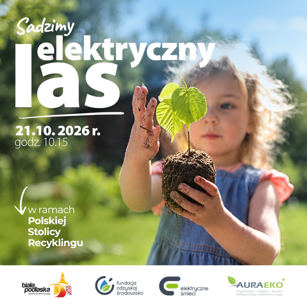 W Małpim Gaju posadzili 22 drzewa. To efekt zbiórki elektroodpadów