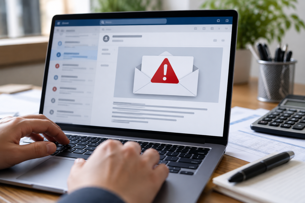 KAS ostrzega przed fałszywymi e-mailami. Oszuści podszywają się pod urząd skarbowy